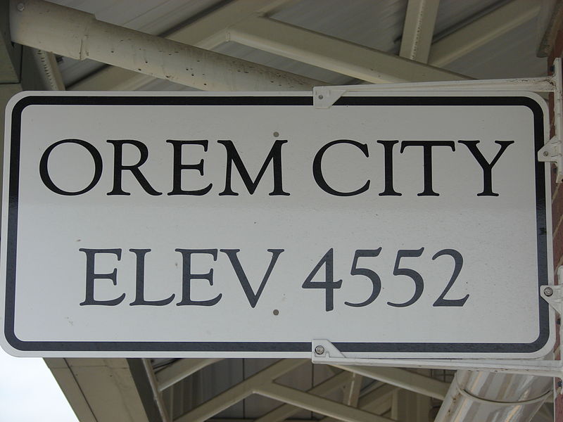 File:Elevation sign at Orem Intermodal Center.JPG