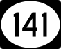 Delaware Route 141-markering