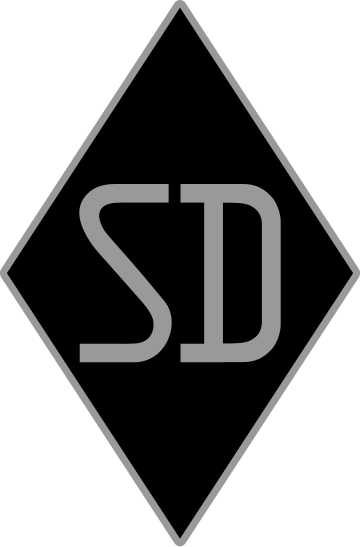 File:Emblem of the Sicherheitsdienst des Reichsführers-SS (SD).svg