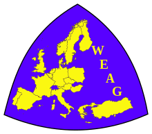 WEAG emblem Emblem of the Western European Armaments Group.svg