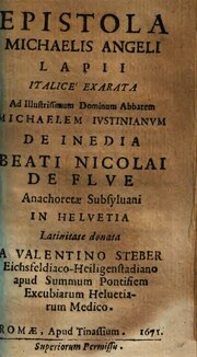 Миниатюра для Файл:Epistola Michaelis Angeli Lapii Italice' exarata ad illustrissimum dominum abbatem Michaelem Iustinianum ... (IA bub gb i4 avrFv6FoC).pdf