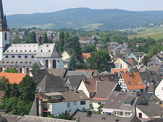 <span class="mw-page-title-main">Rheingau Hills</span> German mountains