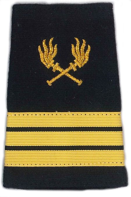 Fourreau d'épaule de capitaine du service des essences des armées