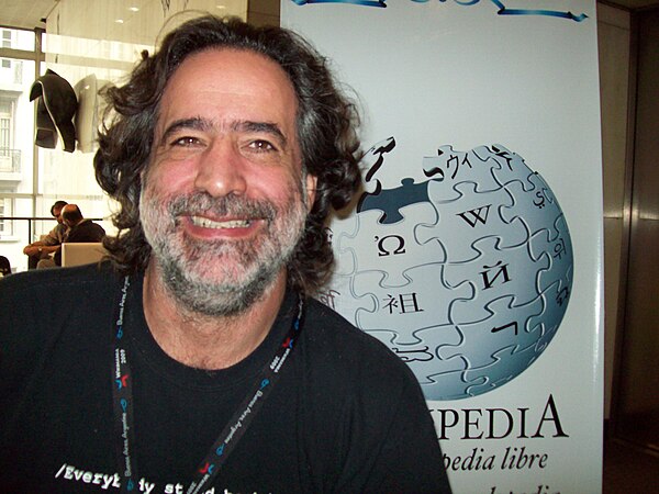 Federico Heinz at Wikimania 2009