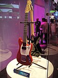 Fender Mustang Pro Guitar Controller for Rock Band 3 @ E3 Expo 2010.jpg