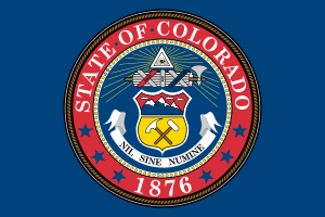 Flag of Colorado(1876 – 1907)