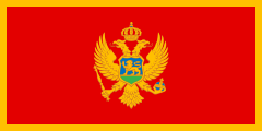Flag of Montenegro (2004–)