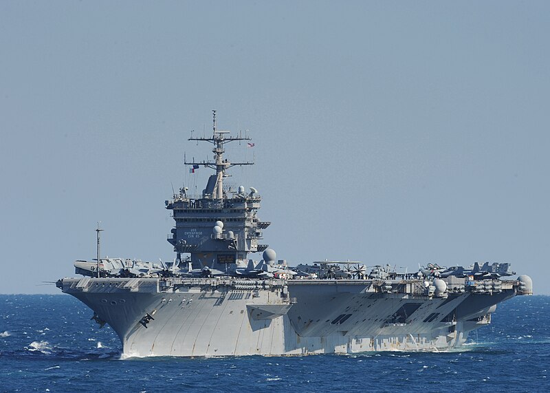 File:Flickr - Official U.S. Navy Imagery - USS Enterprise is underway conducting a composite training unit exercise..jpg