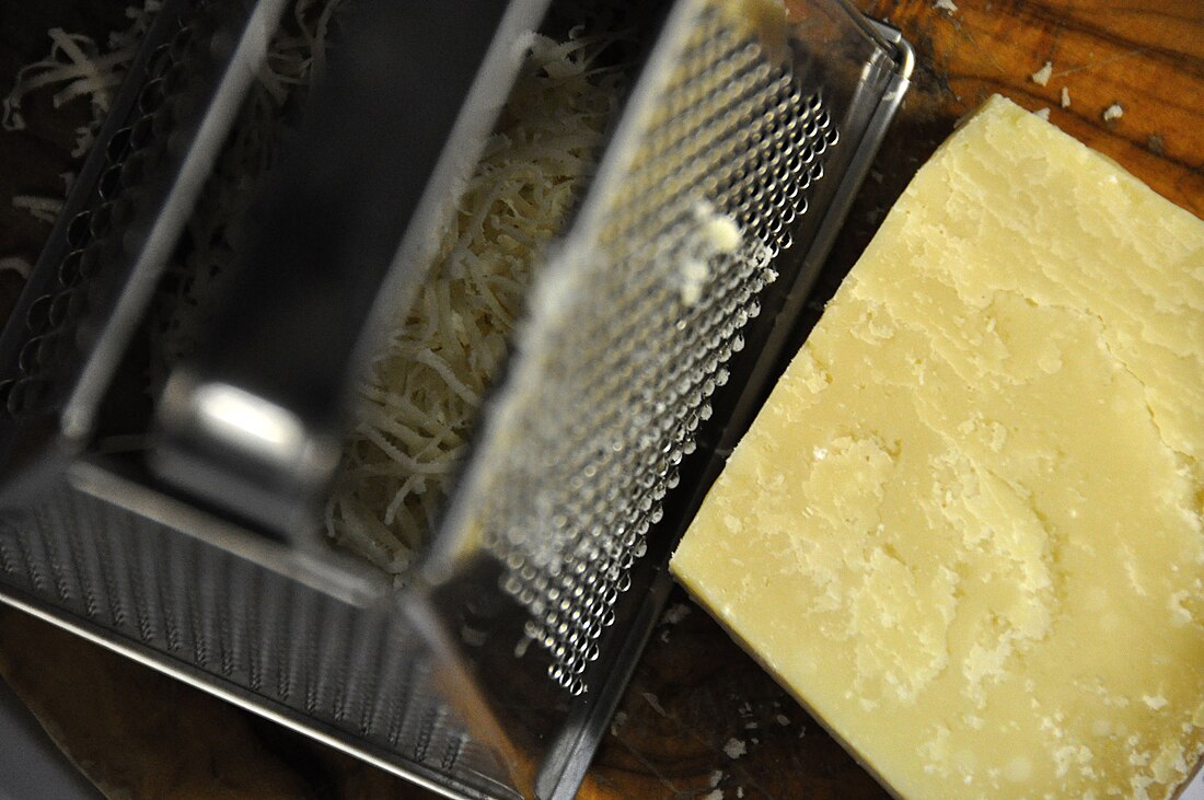 Grated cheese