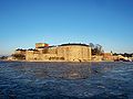 View of Fort from Vaxholm.
