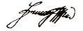 Francis II signature.jpg