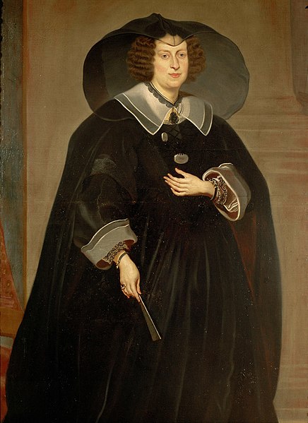 File:Frans Luycx - Claudia de' Medici (1604-1648), Erzherzogin, in Witwentracht, Kniestück - GG 3225 - Kunsthistorisches Museum.jpg