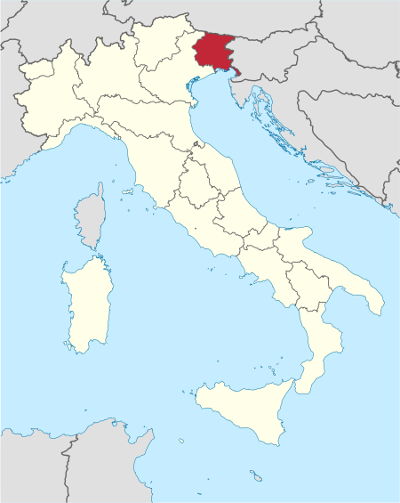 Friuli Venezia Giulia in Italy