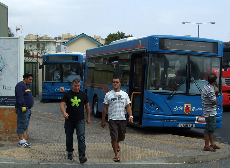 File:Frontier bus stop, Winston Churchill Avenue, Gibraltar.jpg