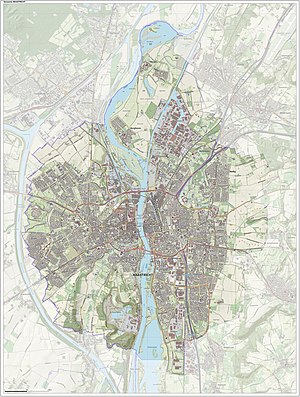 Maastricht: Skiednis, Tal ynwenners, Stêdebannen