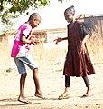 Ghanaian Children Playing Ampei 01