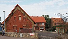 A yard in a rural town in Germany (Hildesheim Borde) Giesen AmThie1.jpg