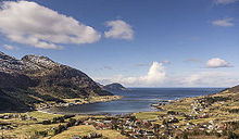 Bucht Gjerdsvika auf der Gurskøya