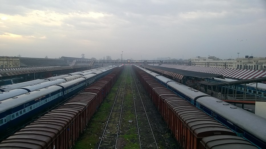 ...from where he reaches home by taking the train from the longest railway platform in the world. (Which is strange, given it's on another continent to the airport. But don't question us.)