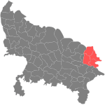 Gorakhpur division.svg
