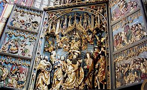 Retablo de Veit Stoss (Cracovia, Gótico polaco -Gótico centroeuropeo-).