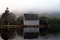 Malerische Kirche auf einer kleinen Insel in Gougane Barra vom Ende des 19. Jh., die bei Hochzeitspaaren sehr beliebt ist