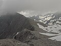 Grat zwischen Panüeler Kopf und Wildberg (in Wolken) mit Mannheimer H.