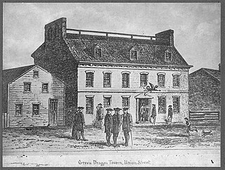 <span class="mw-page-title-main">Green Dragon Tavern</span> Historic public house in Boston