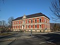 District court with main and auxiliary building and walls (Liselotte-Hermann-Heim)