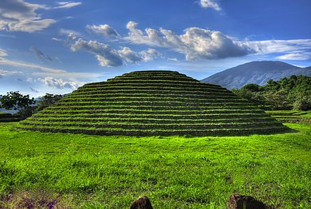 Guachimontones picture. Winner of Wiki Loves Monuments Mexico. The Guachimintones are rare circular pyramids in Jalisco at East of Mexico.