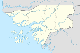 Bissau está localizado em: Guiné-Bissau