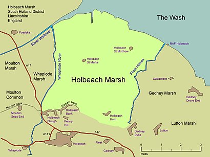 How to get to Holbeach Marsh with public transport- About the place