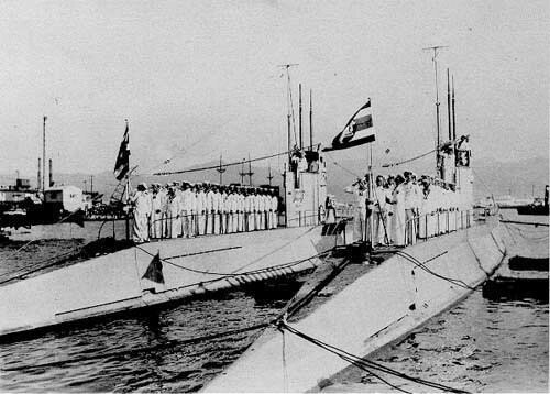 HTMS Matchanu and HTMS Wirun, Kobe Port, 1938