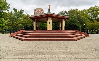 Gazebo viewed from the west Hamilton Park Jersey City September 2020 002.jpg