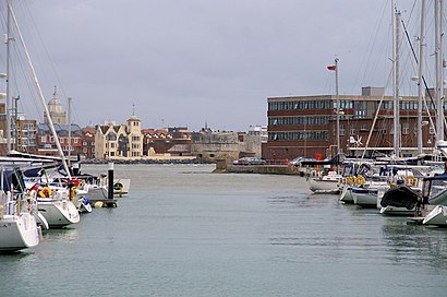 How to get to Haslar Marina with public transport- About the place