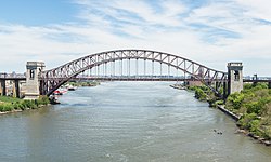 hell gate bridge map