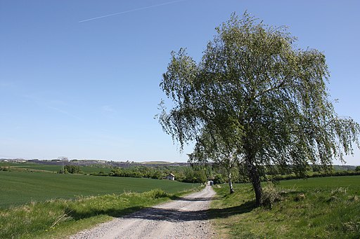 Hergisdorf, the extended Bahnhofstraße