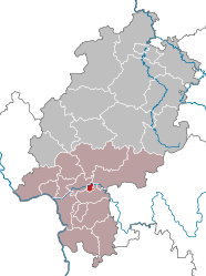 Offenbach am Main – Mappa