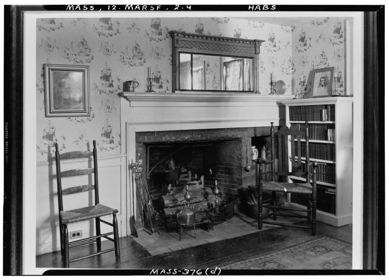 File:Historic American Buildings Survey Arthur C. Haskell, Photographer Oct. 18, 1936 (d) INT.- LIVING ROOM MANTEL (ORIGINAL KITCHEN) - Anthony Thomas House, Marshfield, Plymouth HABS MASS,12-MARSF,2-4.tif