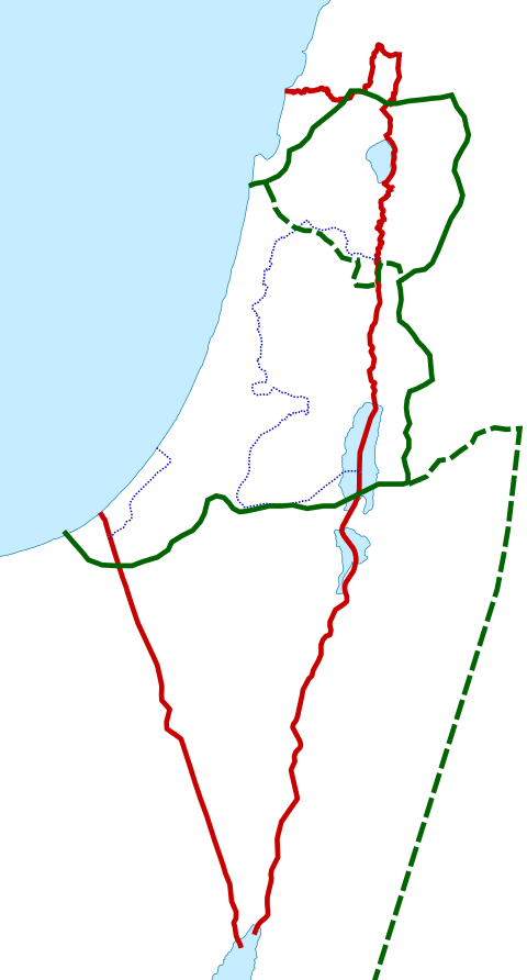 Palestine (région) est dans la page Israel .