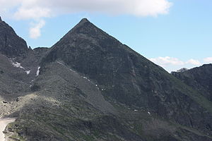 The summit of the Hochkedl from the east