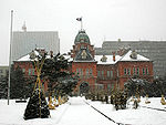 Hokkaido Development Commission Headquarters Site & Former Hokkaido Government Office Hokkaido Prefecture Hall jn Snow.jpg