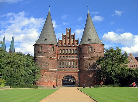 Lübeck: Holstentor, Germany