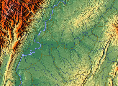 Location map Burma Homalin Township