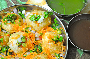 Home made panipuri