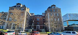 Huntington Hall, Syracuse University School of Education (as seen from Marshall Street).jpg