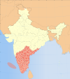 India South India Locator Map.svg