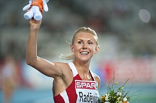 Ineta Radēviča Latvian athlete