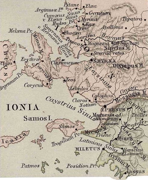 File:Ionia, Asia Minor Map, Classical Atlas, 1886, Keith Johnston.jpg