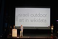 Session on Israeli Outdoor Art in Wikidata Applicable and Re-Usable Data